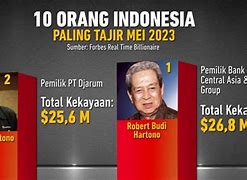 Orang Terkaya Nomor 1 Di Indonesia Siapa